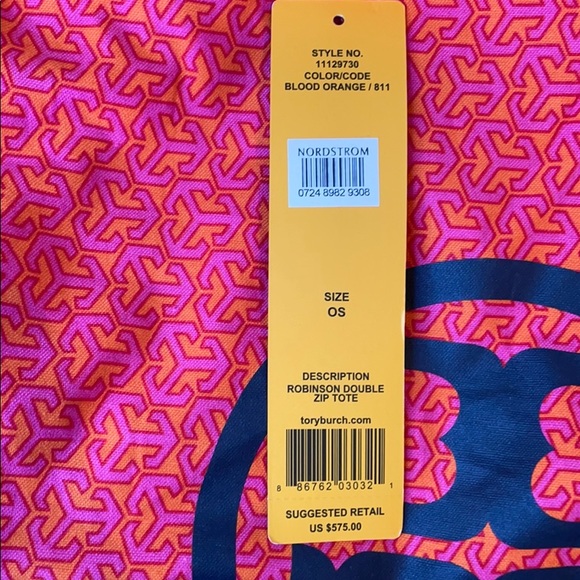 Tory Burch Robinson Double Zip Tote - Picture 4 of 4